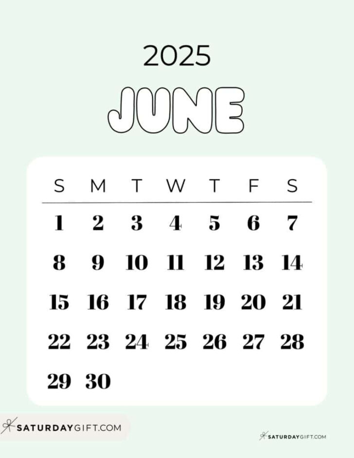 June Fun Calendar 2025 Ideas