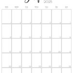 June 2025 Calendar   23 Cute & Free Printables Inside June Vertical Calendar 2025