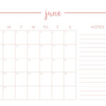 June 2025 Calendars   107 Free Printables | Printabulls Intended For June 2025 Calendar With Lines