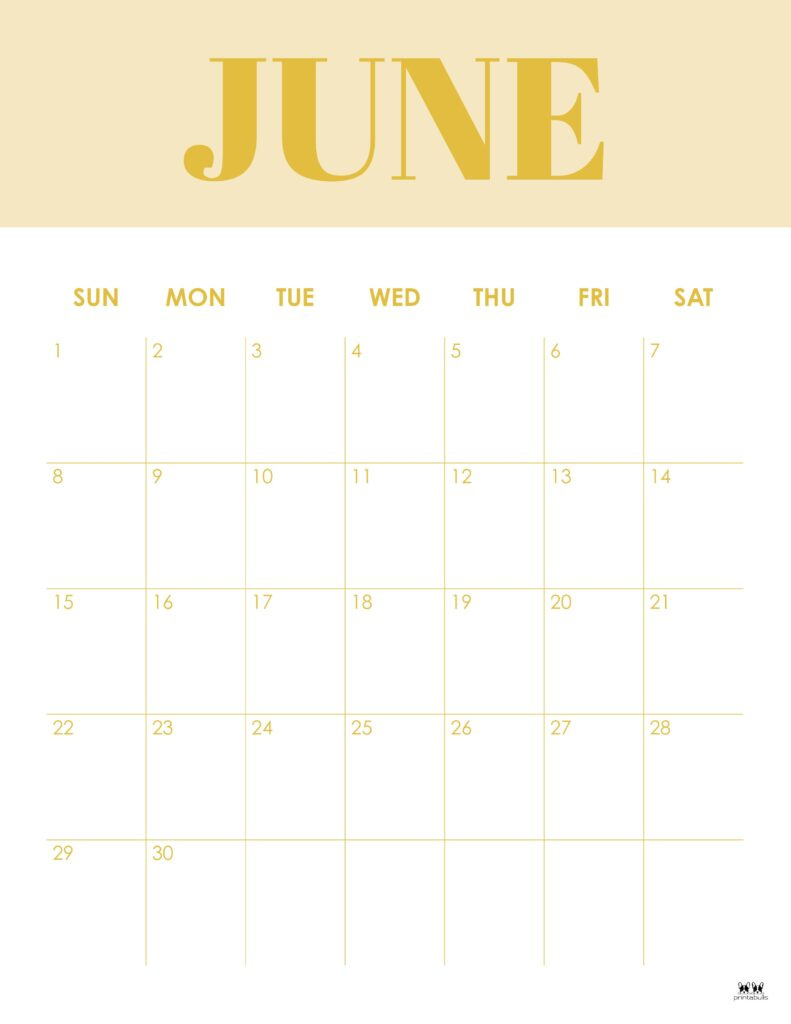 June 2025 Calendars 107 Free Printables | Printabulls Throughout Colorful June 2025 Calendar Printable June 2025 Calendars 107 Free Printables | Printabulls Throughout Colorful June 2025 Calendar Printable