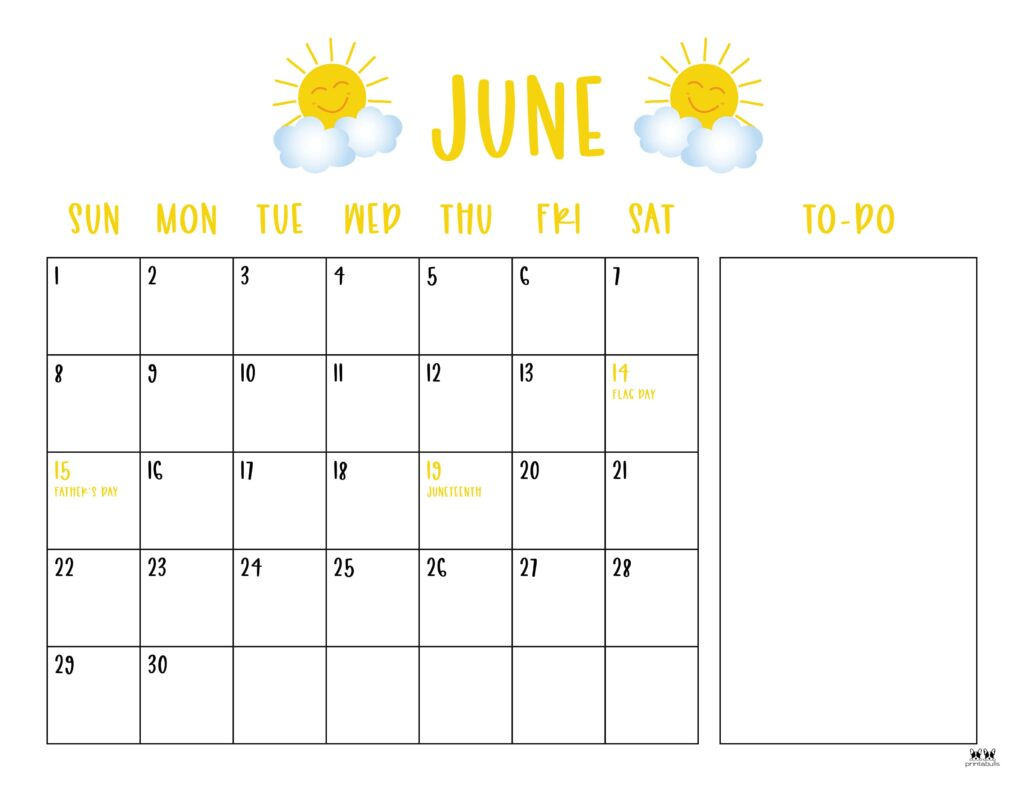 June 2025 Calendars 107 Free Printables | Printabulls Within Printable June Calendar With Holidays June 2025 Calendars 107 Free Printables | Printabulls Within Printable June Calendar With Holidays