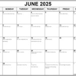 June 2025 With Holidays Calendar Inside National Days In June 2025 Calendar