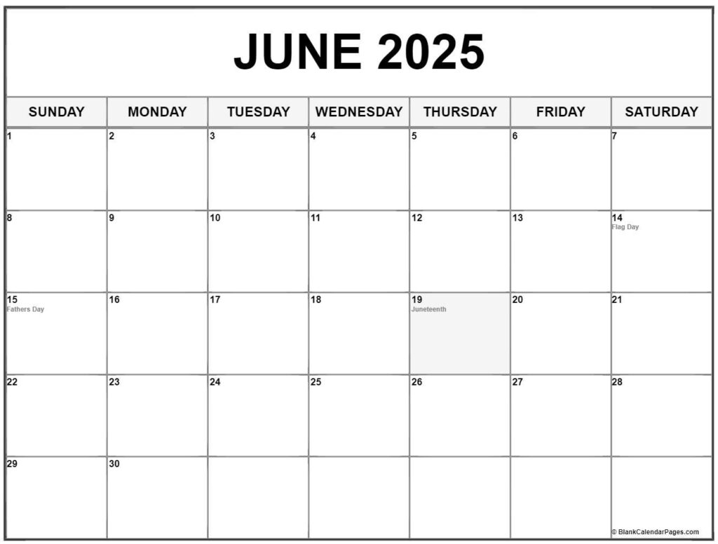 June 2025 With Holidays Calendar Within June 2025 Calendar With Holidays June 2025 With Holidays Calendar Within June 2025 Calendar With Holidays