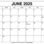 Printable June 2025 Calendar   Wiki Calendar | Apache Openoffice With Regard To June 2025 Calendar Wiki