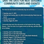 Save The Date For Next Season'S Community Days And Events Intended For Pokemon Go June Calendar 2025