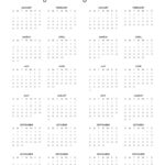 2025 2026 Two Year Calendars   10 Free Cals | Printabulls Pertaining To July 2025 To June 2026 Calendar Printable Free