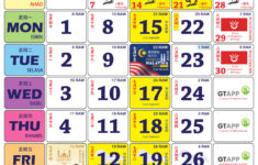 Calendar Malaysia 2025 – Calendar Malaysia throughout July Calendar 2025 Malaysia