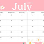Free Printable, Custom July 2025 Calendar Templates | Canva For Printable Calendar 2025 Monthly July
