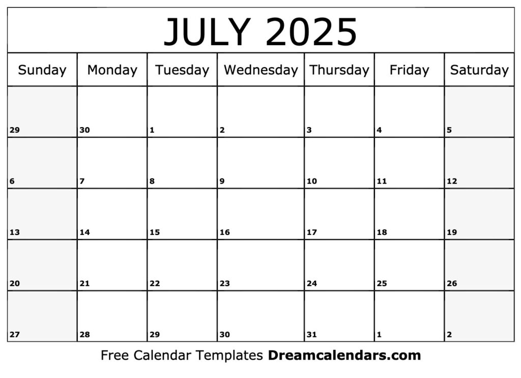 July 2025 Calendar Free Printable With Holidays And Observances With July 13 2025 Calendar July 2025 Calendar Free Printable With Holidays And Observances With July 13 2025 Calendar