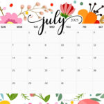July 2025 Calendar Printables | Entheosweb Throughout Calendar Of July 2025