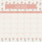 July 2025 Calendars   107 Free Printables | Printabulls In Cute July 2025 Calendar Printable