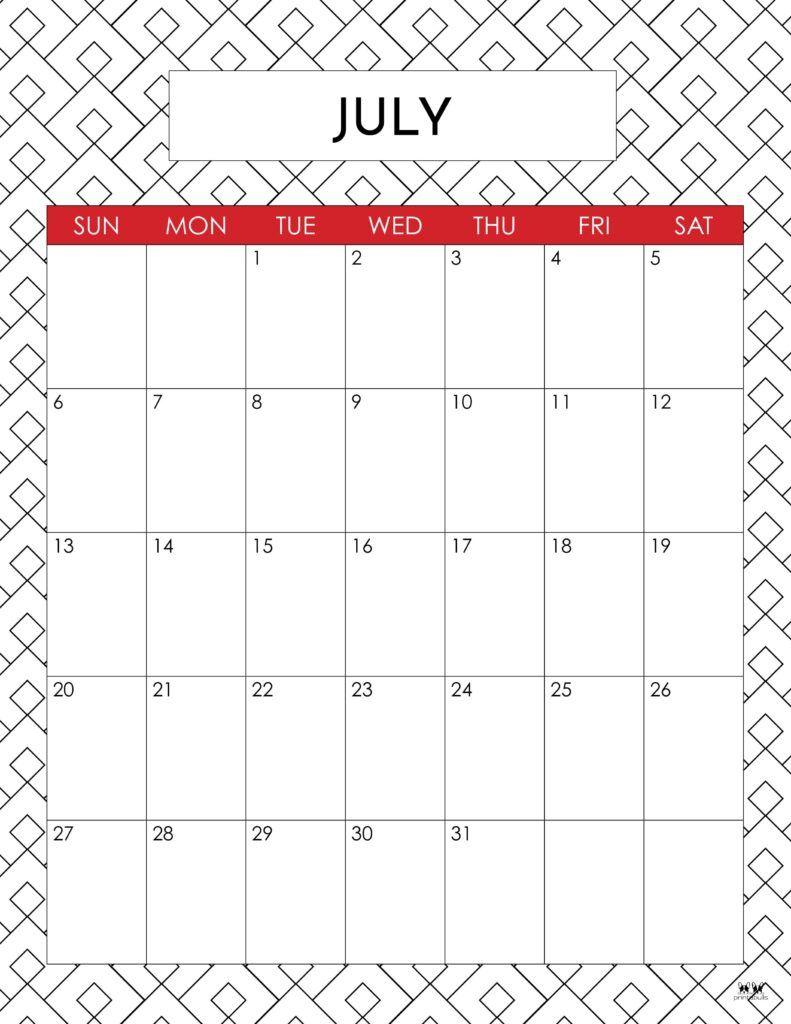 July 2025 Calendars 107 Free Printables | Printabulls Intended For July Calendar 2025 Printable With Lines July 2025 Calendars 107 Free Printables | Printabulls Intended For July Calendar 2025 Printable With Lines