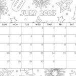 July 2025 Calendars   107 Free Printables | Printabulls Intended For Printable July Blank Calendar 2025