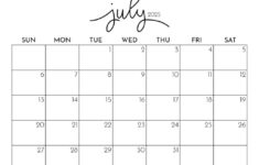 July 2025 Calendars – 107 Free Printables | Printabulls throughout July 12 2025 Calendar