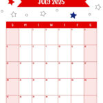 July 2025 Calendars   107 Free Printables | Printabulls With Regard To Blank Calendar Template July 2025 Printable
