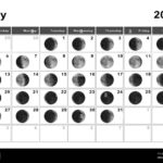 Moon Calendar 2025 Cut Out Stock Images & Pictures   Alamy Within Lunar Calendar July 2025