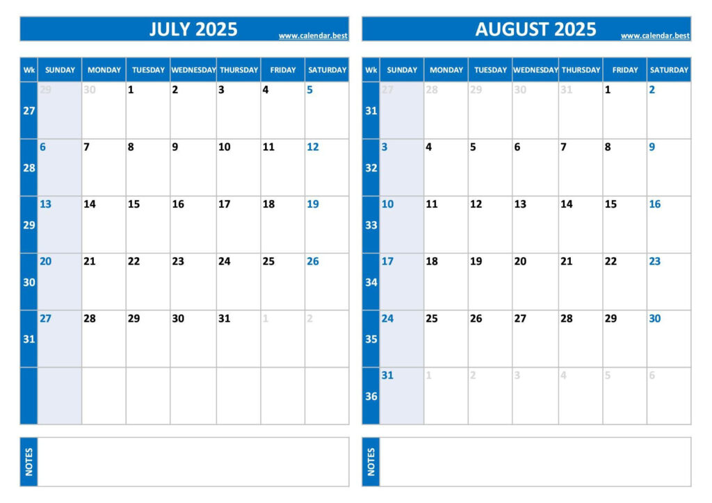 Printable July And August 2025 Calendar Free Pdf & Jpg Downloads Inside General Blue July 2025 Calendar Printable July And August 2025 Calendar Free Pdf & Jpg Downloads Inside General Blue July 2025 Calendar
