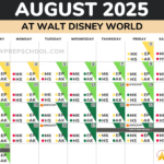 2025 & 2026 Disney World Crowd Calendar (Best Times To Go) For Disney World August 2025 Crowd Calendar