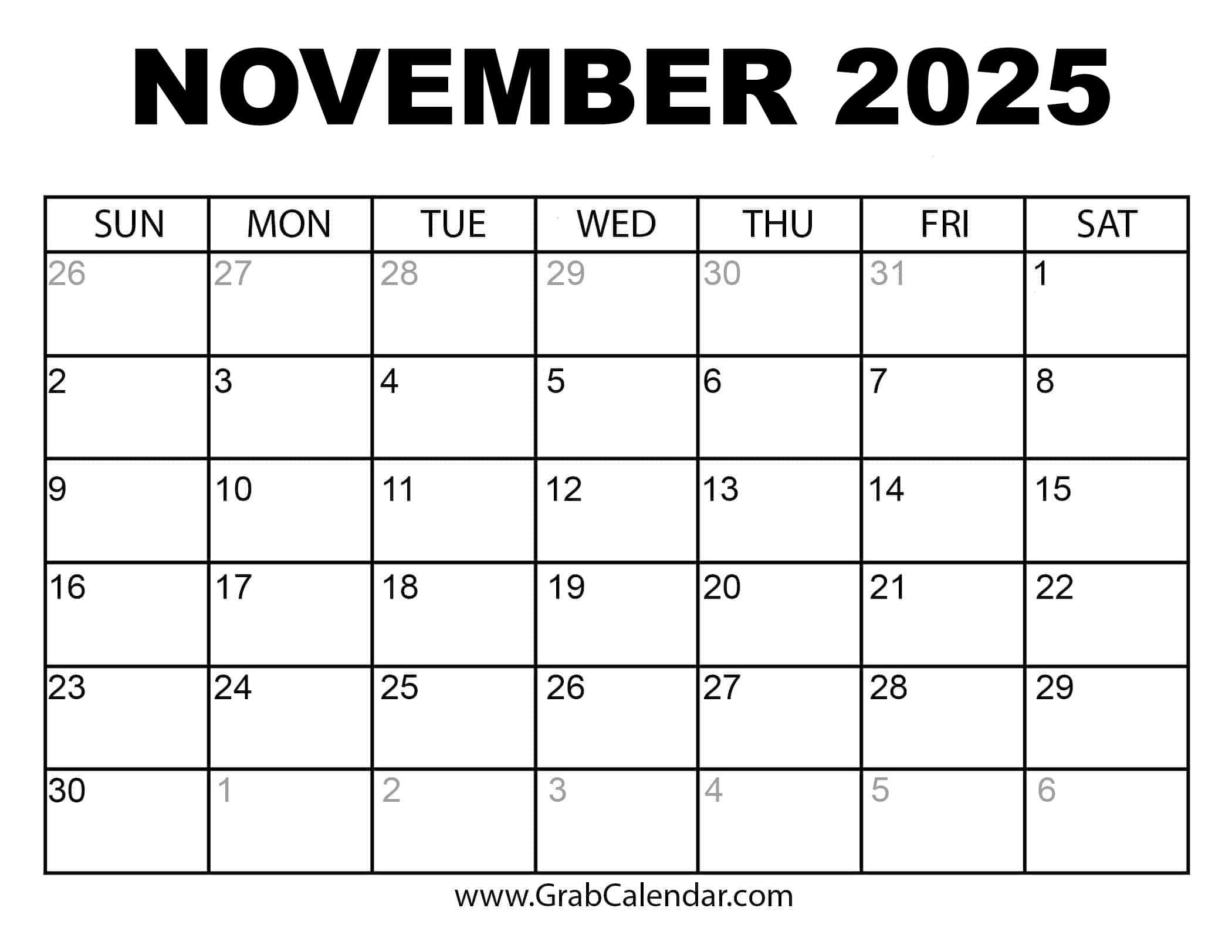 2025 Calendar - Grab Calendar with Grab Calendar August 2025