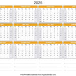 2025 Calendar   Printable Calendar 2025 With Holidays Inside Show Me A Calendar For August 2025