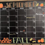 8 Calendars For 2024 2025 Ideas | Chalkboard Calendar, Chalkboard Intended For August 2025 Calendar Ideas Chalkboard