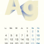 Agosto 2025 Stock Vector Images   Alamy With Regard To August 2025 Calendar In Spanish