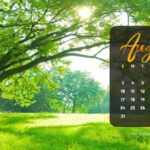 August 2025 Calendar Desktop Wallpapers & Screensavers | Entheosweb With Regard To August 2025 Calendar Wallpaper Desktop