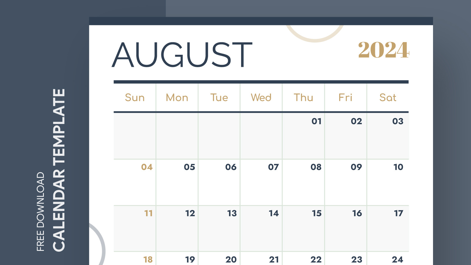 August 2025 Calendar Free Google Docs Template - Gdoc.io in Google Calendar August 2025