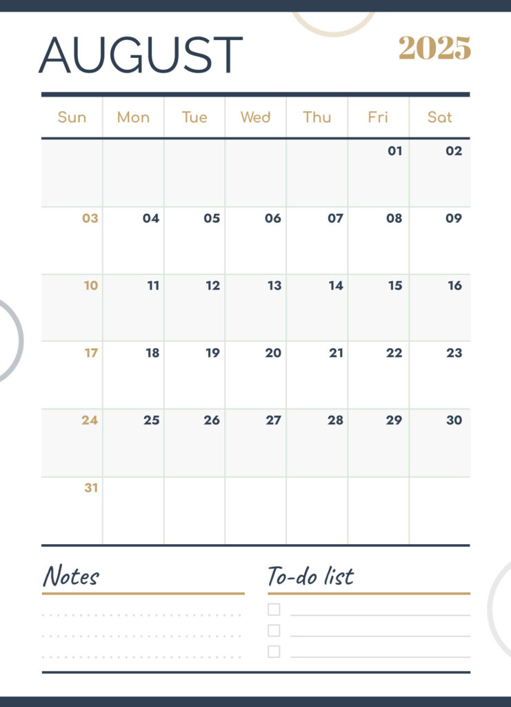 August 2025 Calendar Free Google Docs Template   Gdoc.io With Google Calendar August 2025