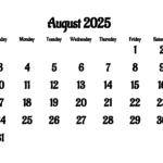 August 2025 Calendar   Free Printable Pdf, Xls And Png | Www Intended For August 15 2025 Calendar