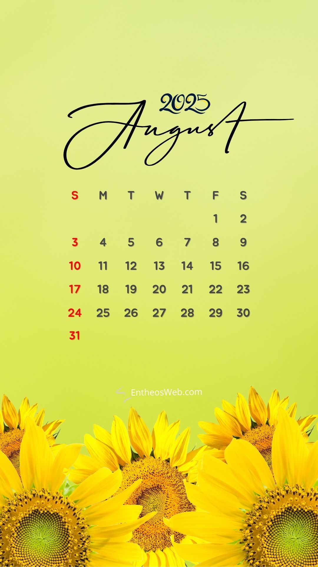 August 2025 Calendar Phone Wallpapers | Entheosweb regarding August 2025 Calendar Wallpaper