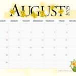 August 2025 Calendar Printables | Entheosweb Within August Calendar 2025 Free Printable