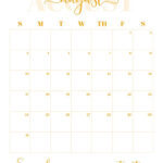 August 2025 Calendars   107 Free Printables | Printabulls With Cute August Printable Calendar 2025