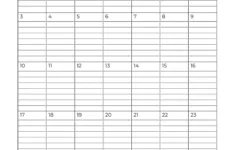 August 2025 Calendars – Free Printable & Fillable intended for August 2025 Calendar with Lines