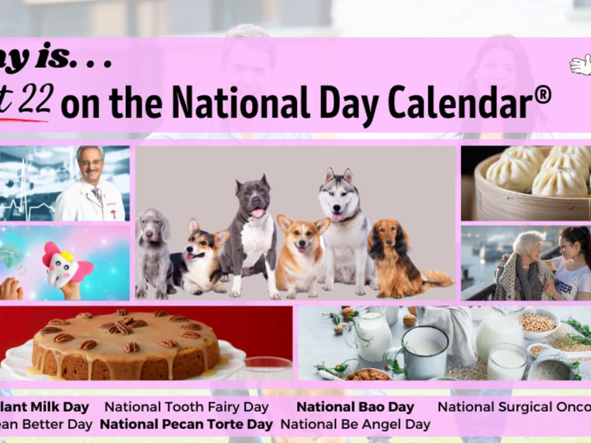 August 22, 2023 | National Be An Angel Day | Never Bean Better Day throughout National Day Calendar August