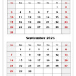 August And September 2025 Calendar Printable Pdf | Two Months Calendar Intended For Calendar For August And September 2025
