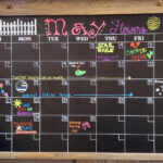 Chalkboard Calendar   Organize Your Schedule Throughout August 2025 Calendar Ideas Chalkboard