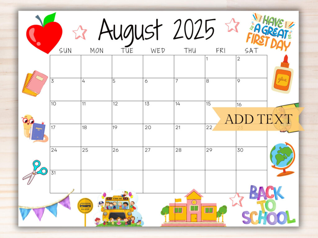 Editierbarer Kalender August 2025, Druckbarer Kalender 2025 In Editable August Calendar 2025 Editierbarer Kalender August 2025, Druckbarer Kalender 2025 In Editable August Calendar 2025