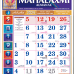 English Calendar 2025   Shri Mahalaxmi English Varshik Panchang. Regarding Mahalaxmi Calendar 2025 August