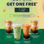 Expired) Starbucks S'Pore Has 1 For 1 Selected Drinks Promotion With Regard To Starbucks August 2025 Promo Calendar