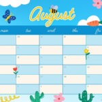 Free Printable August 2025 Calendar Templates | Canva With Regard To August 2025 Whiteboard Calendar Ideas