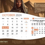 Hebrew Israelite Calendar (2024 2025) — Kingdom Preppers In August In Hebrew Calendar 2025