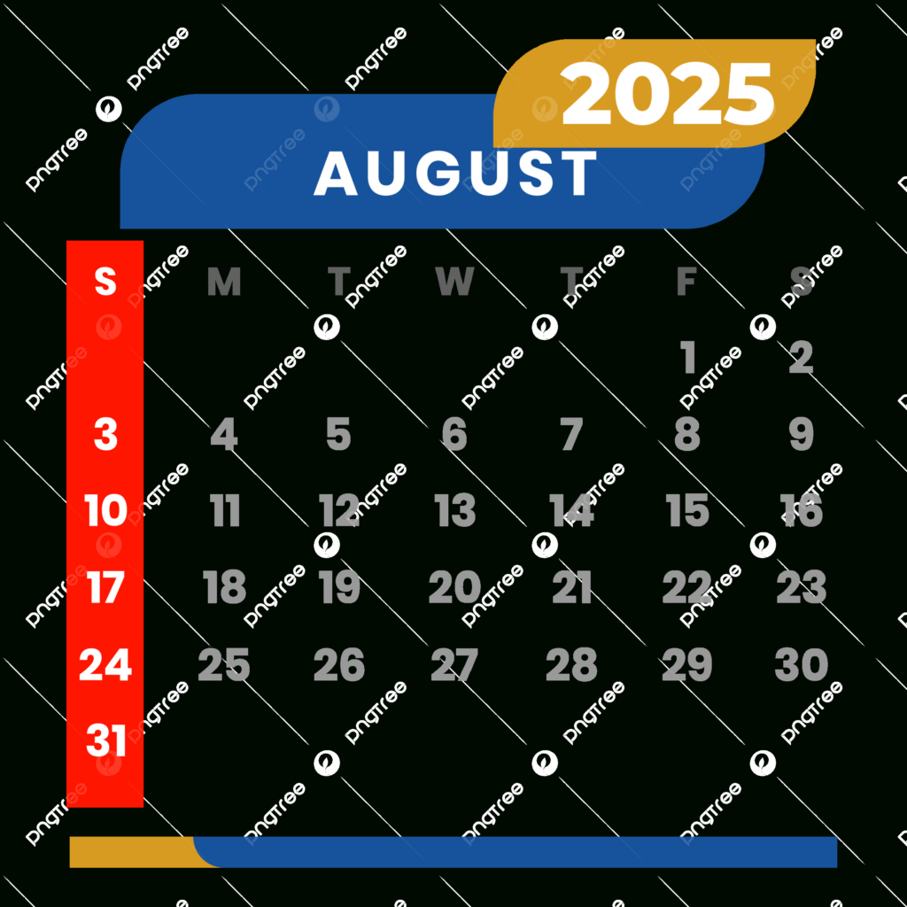 Monthly Calendar August 2025 Clipart Vector, Monthly Calendar Pertaining To August 2025 Calendar Clip Art Monthly Calendar August 2025 Clipart Vector, Monthly Calendar Pertaining To August 2025 Calendar Clip Art