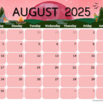 Printable Calendars For 2025 & 2026 (Free Pdfs) Pertaining To August 2025 Calendar Printable Landscape