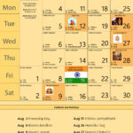 Rgyan: Important Dates In August 2025   Indian Lunar Calendar Inside August 2025 Calendar With Holidays India