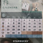Starbucks Korea 2024 Bearista Calendar Block 25Th Anniversary Gift With Regard To Starbucks August 2025 Calendar