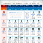 Telangana Telugu Calendar 2025 August Pdf Festivals Inside August 2025 Calendar Telugu
