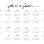 2025 2026 Two Year Calendars   10 Free Cals | Printabulls For September 2025 To June 2026 Calendar Printable Free