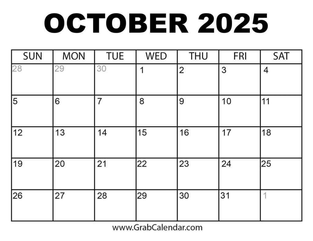 2025 Calendar Grab Calendar Regarding October 2024 To September 2025 Calendar 2025 Calendar Grab Calendar Regarding October 2024 To September 2025 Calendar