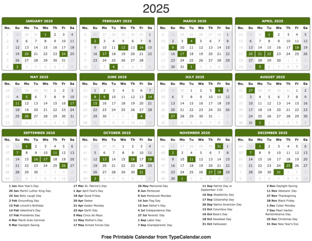 2025 Calendar Printable Calendar 2025 With Holidays With September Events And Holidays 2025 2025 Calendar Printable Calendar 2025 With Holidays With September Events And Holidays 2025